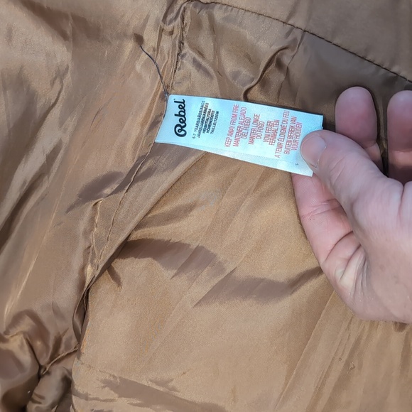 Rebel Kids Puff Vest with Hood, 1968 Minneapolis Bulls Stitching - Picture 5 of 5